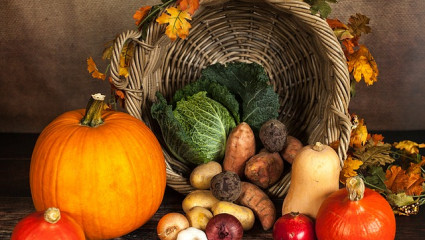 Des fruits et légumes pour l'automne