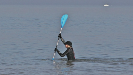 Le longe-côte, ce nouveau sport en vogue et en vagues